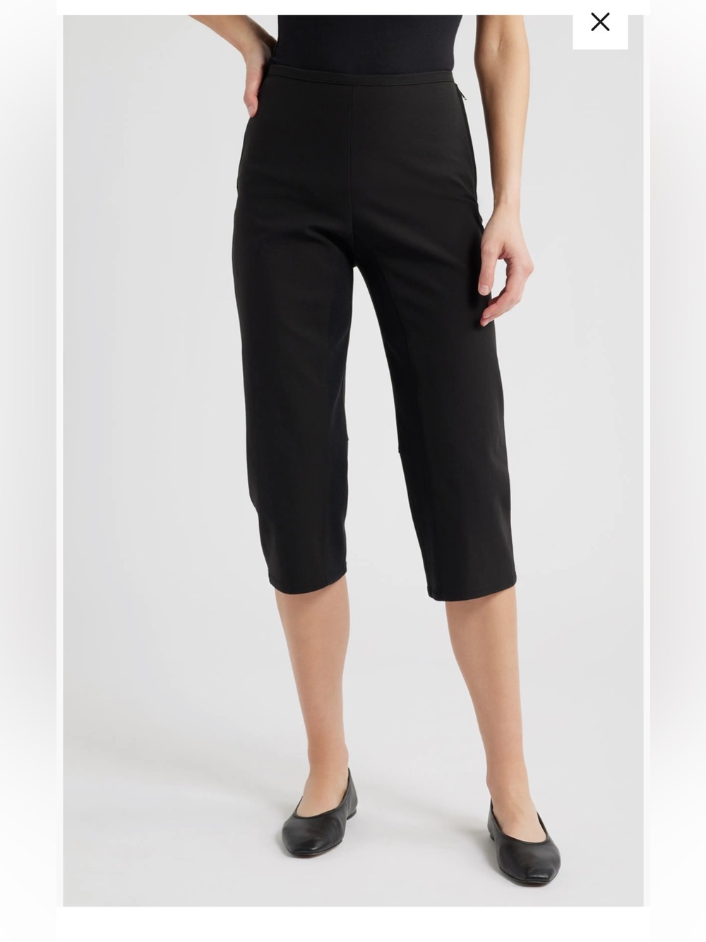 NWT COS capri slim cropped pants